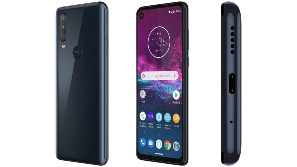 Latest Best Smartphones  motorola one action with alexa