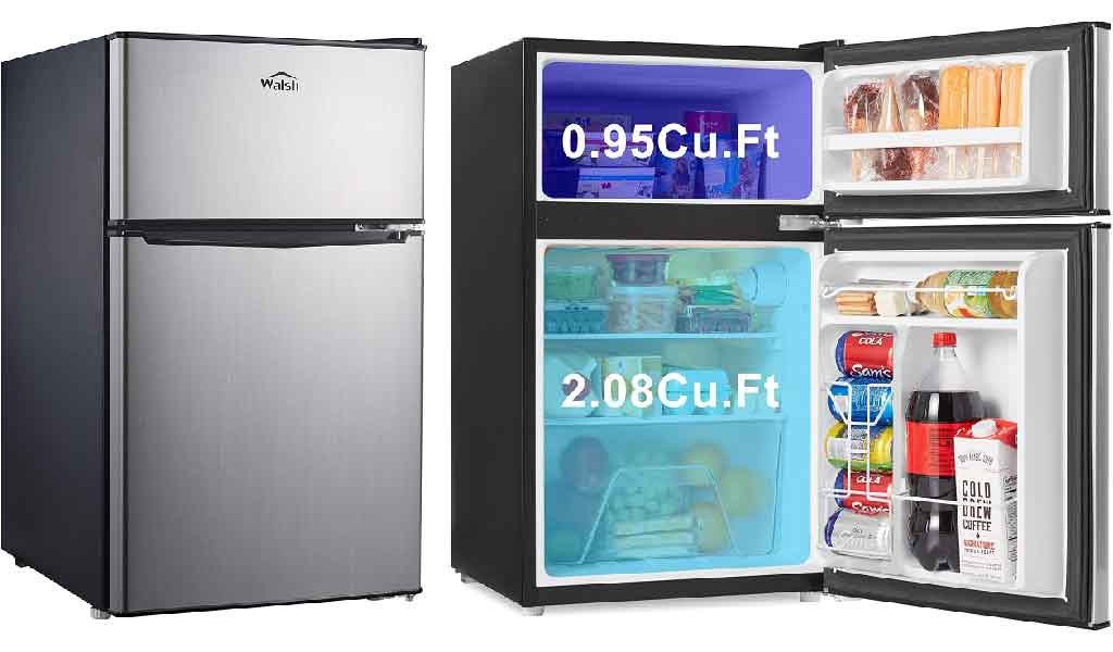 Walsh WSR31TS1 Compact Refrigerator (A Major appliance for home)