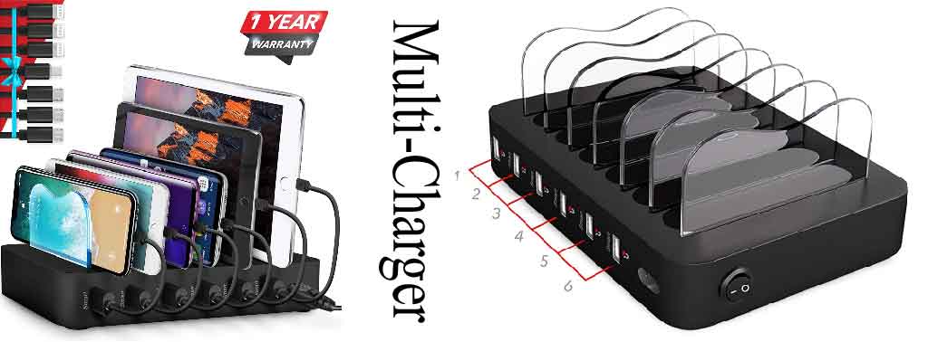 Poweroni USB Charging Station Dock (phone accessories)