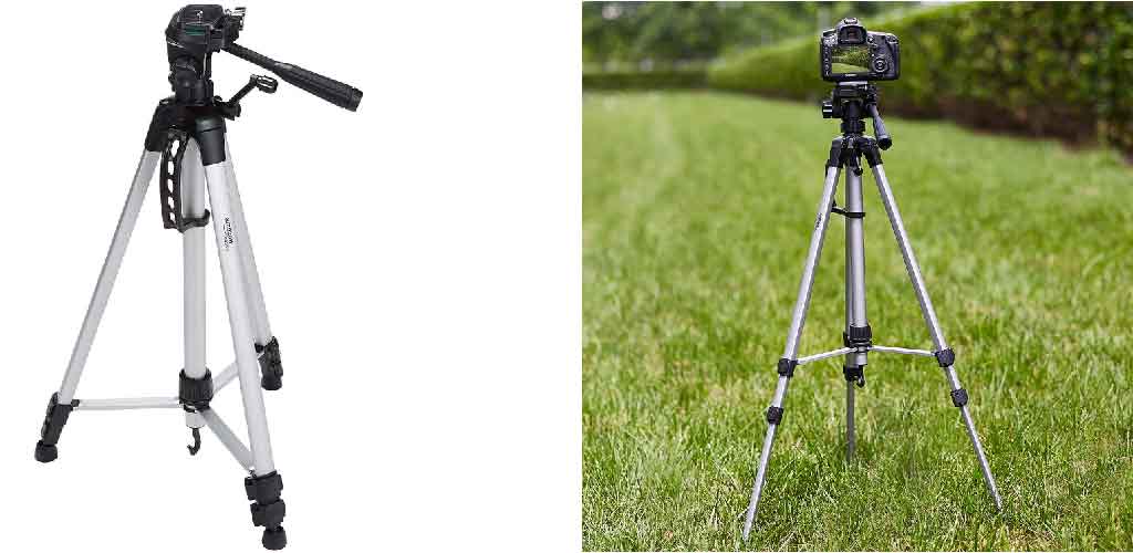 AmazonBasics 60-Inch Lightweight Tripod with Bag