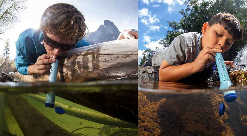 LifeStraw Personal Water Filter for Hiking