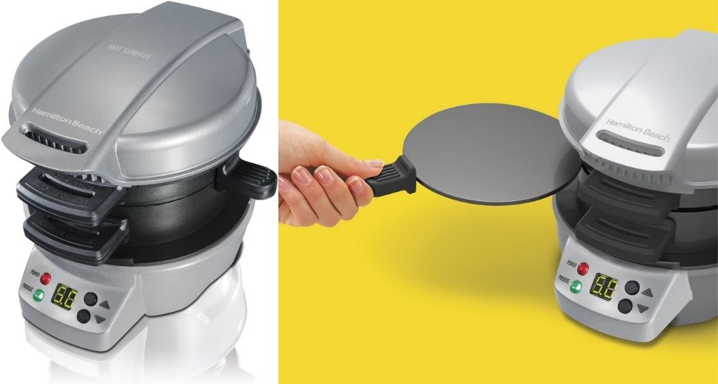 Hamilton Beach 25478 Breakfast Sandwich Maker with Timer