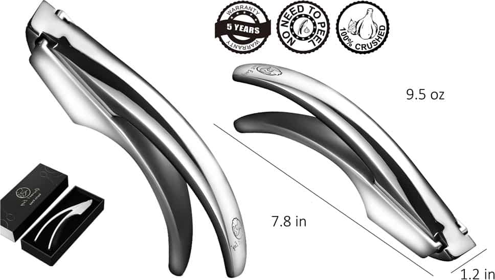 Best Garlic Press Stainless Steel