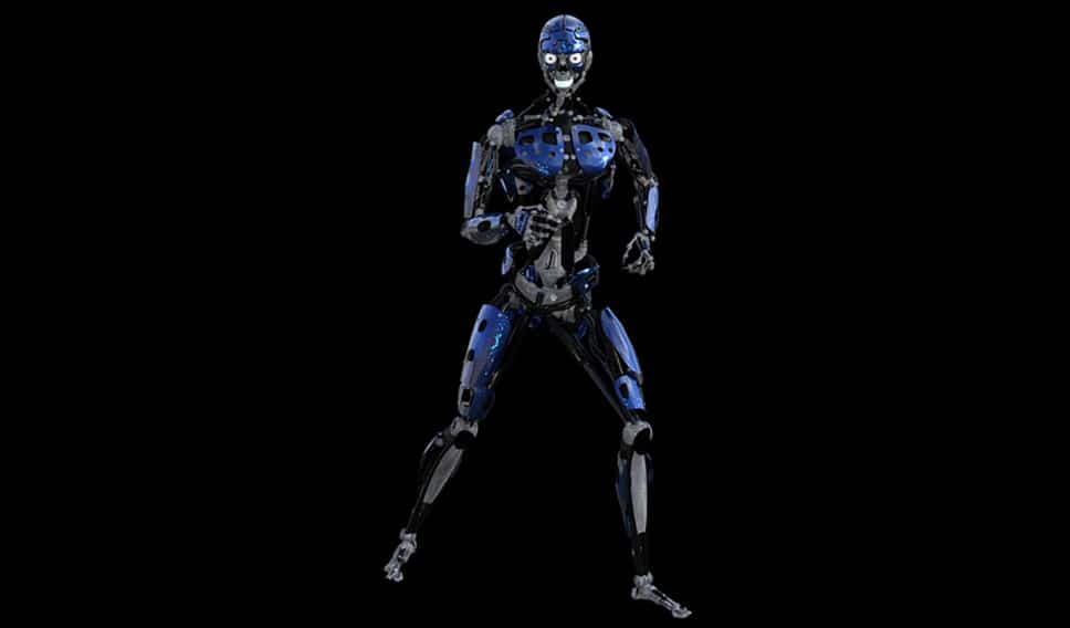 A robot based on Artificial Intelligence (AI)